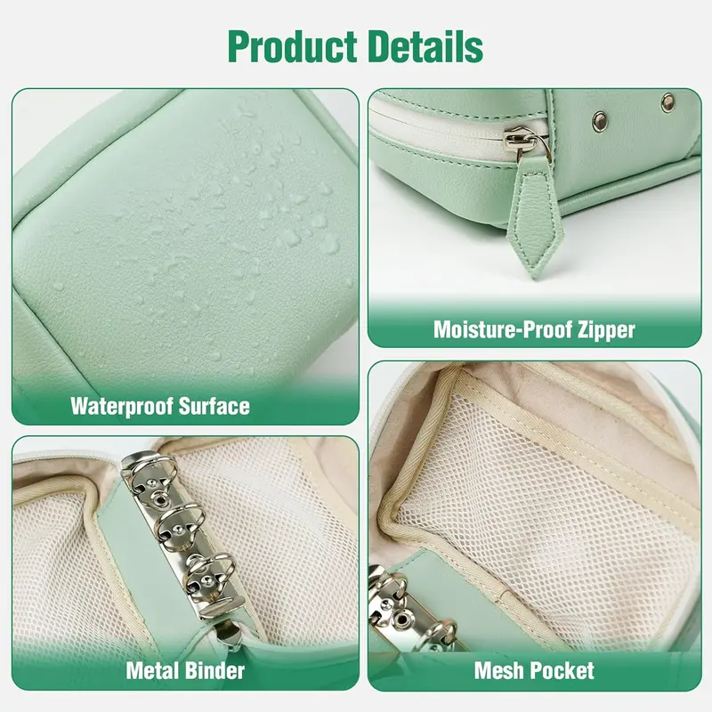 A8 Waterproof Pill Pouch Set, Large Weekly Pill Organizer with 14 Color-Coded Medicine Pouches, Reusable Travel Medicine Organizer, Zippered Pill Storage for Fish Oils, Vitamins, dealsforyou, summerwins