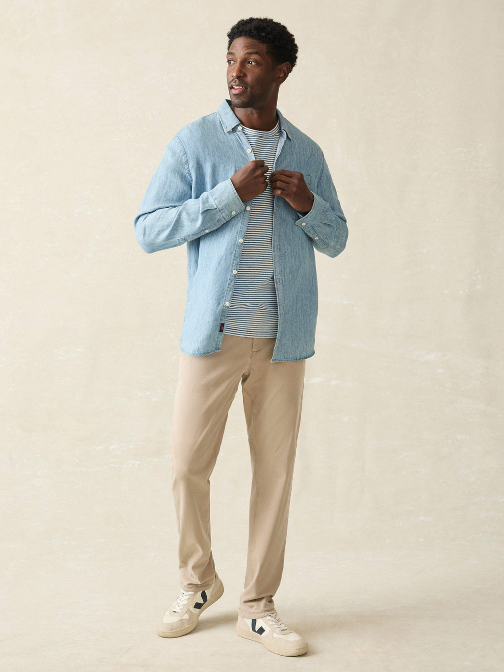 Tried & True Chambray Shirt (Tall) - Vintage Indigo