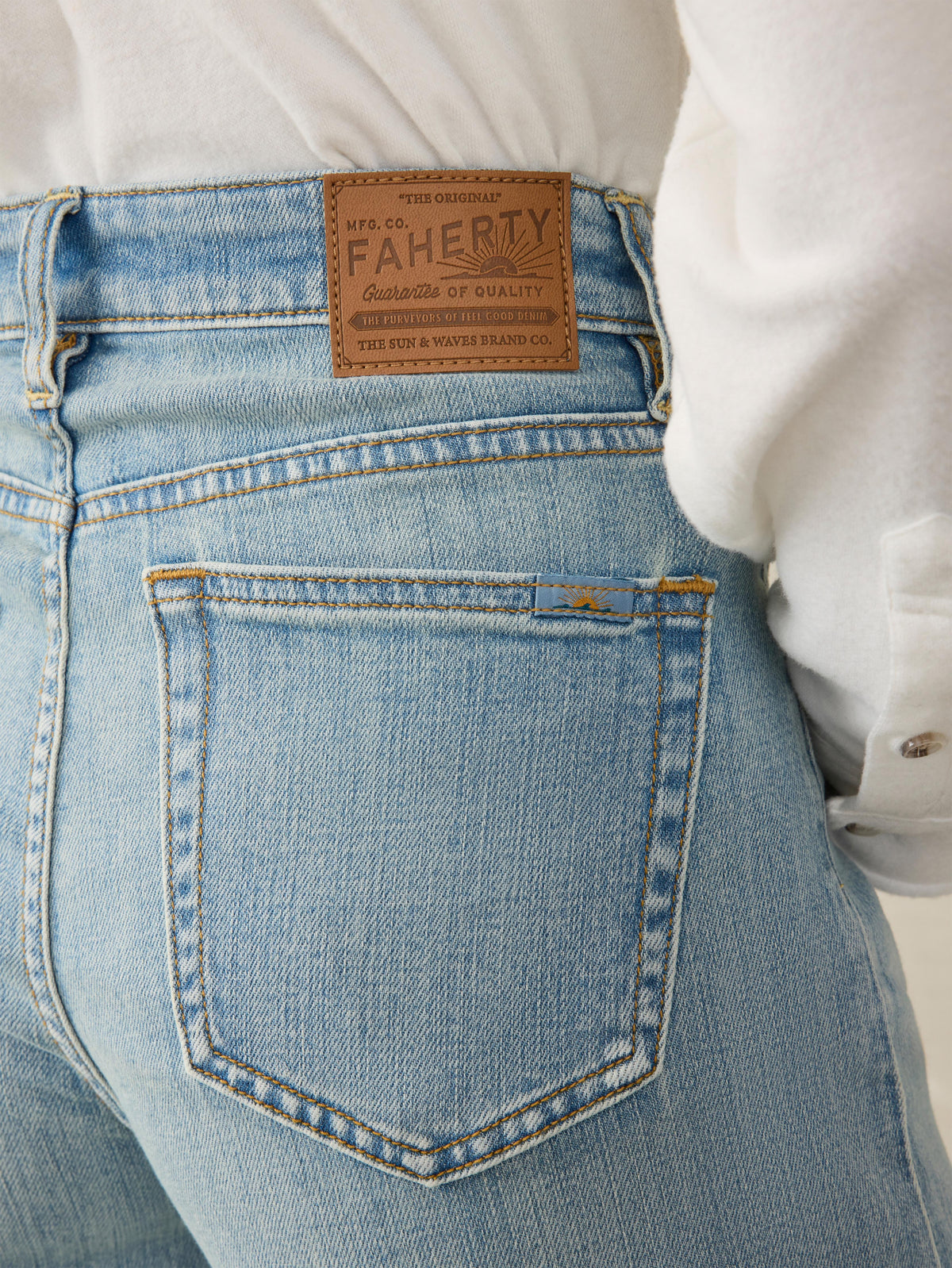 Saturday Denim Wide Leg - West Cove Wash