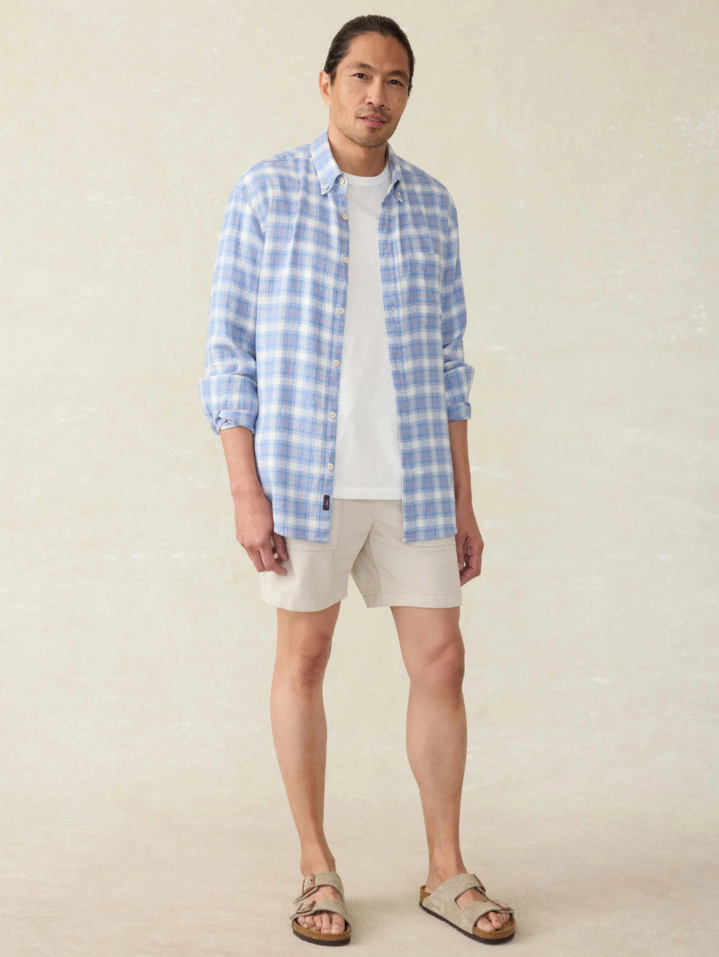 Long-Sleeve Breeze Shirt - Bristol Harbor Plaid