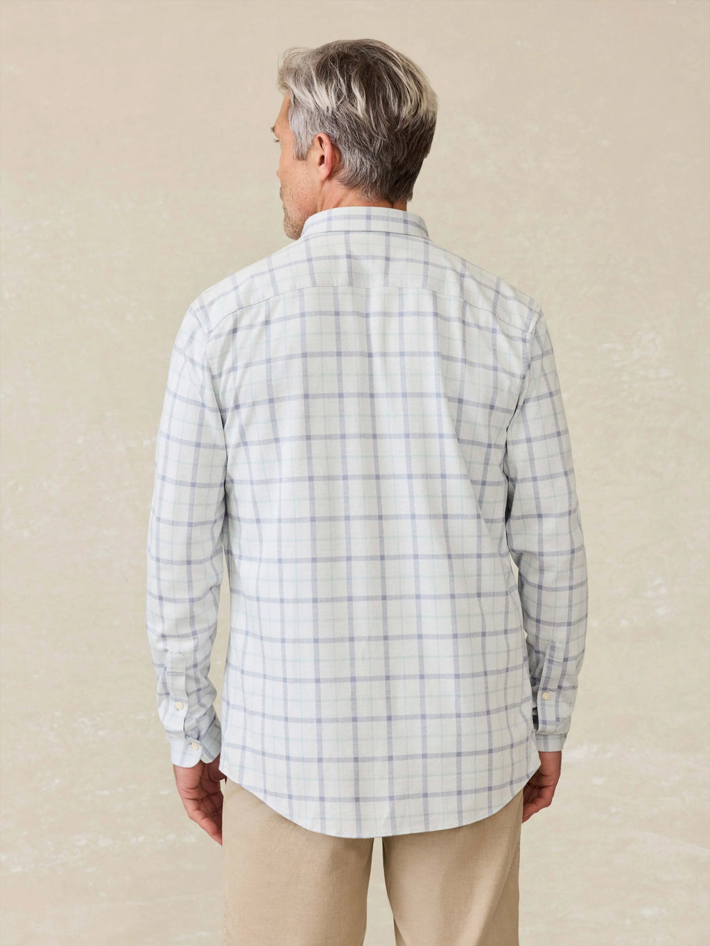 Coastline Knit Shirt - Hidden Lake Plaid