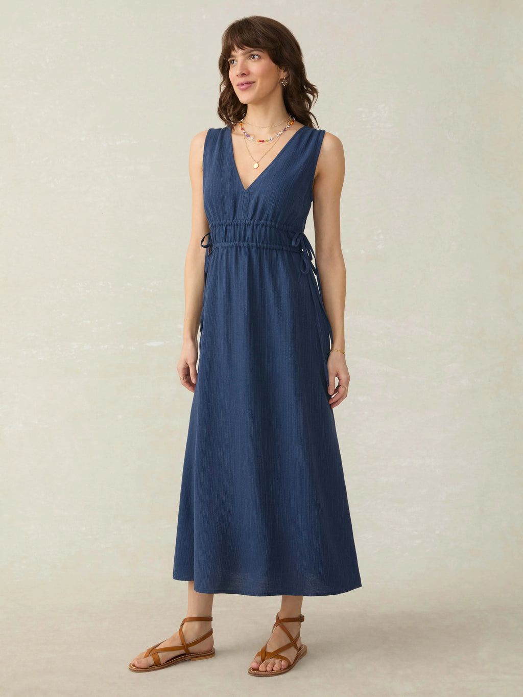 Sandbar Dress - Deep Sea Navy