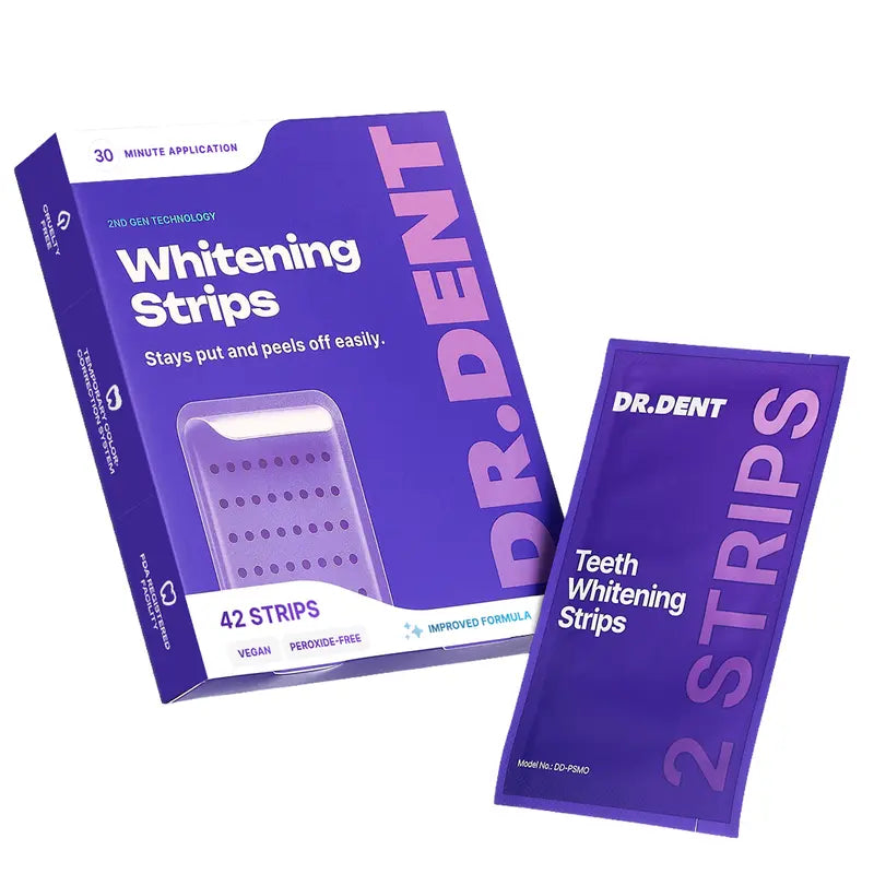 7 Purple Strips = 21 Whiter Smiles – No Pain, No Peroxide, Just Results