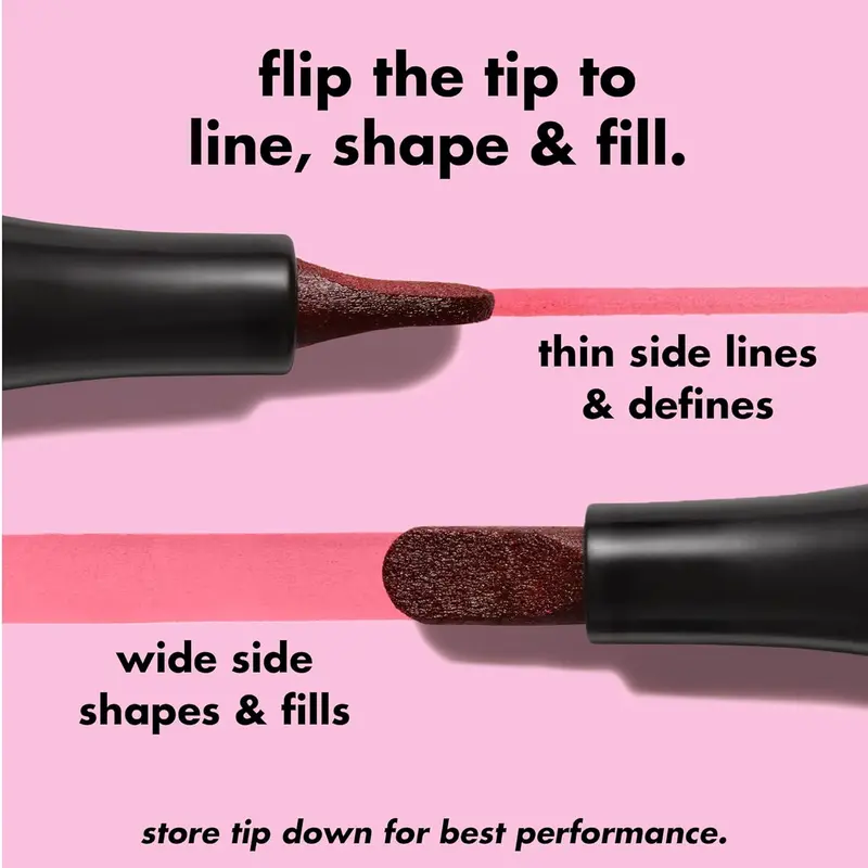 e.l.f+Main+Stain+Lipliner+Marker+-+Long-Lasting+Lip+Color+Tool+for+Precise+Lip+Definition+(Beauty+&+Personal+Care+Makeup+Accessory)