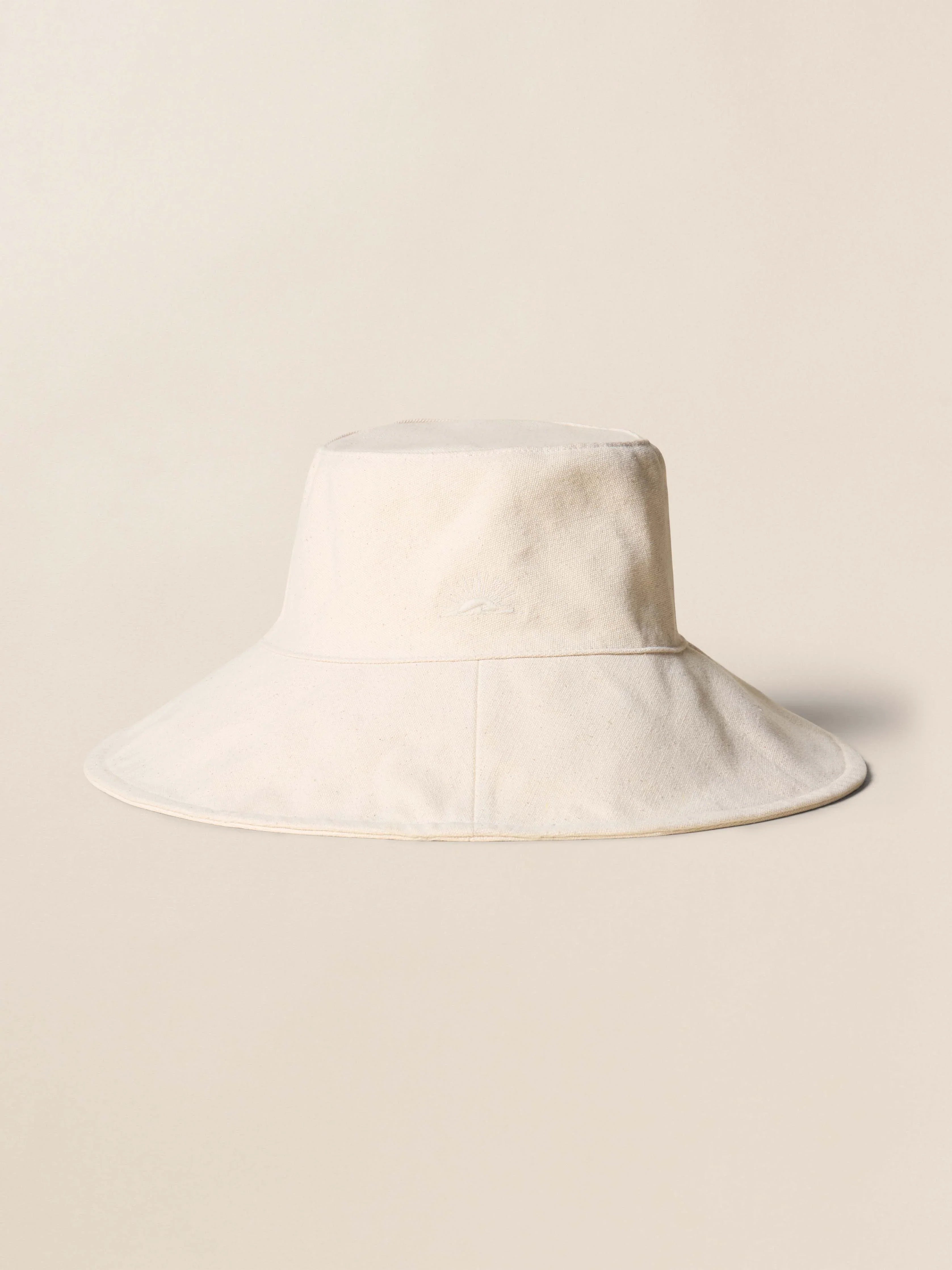 Sunwashed Canvas Sun Hat - Ecru