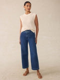 Stretch Terry Harbor Ankle Pant - Creekstone Wash