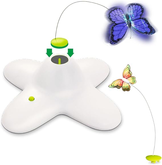 Cat Butterfly Toy with Replacement Butterflies product image