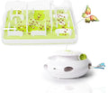 Cat Puzzle Feeder and Interactive Toy Bundle product image