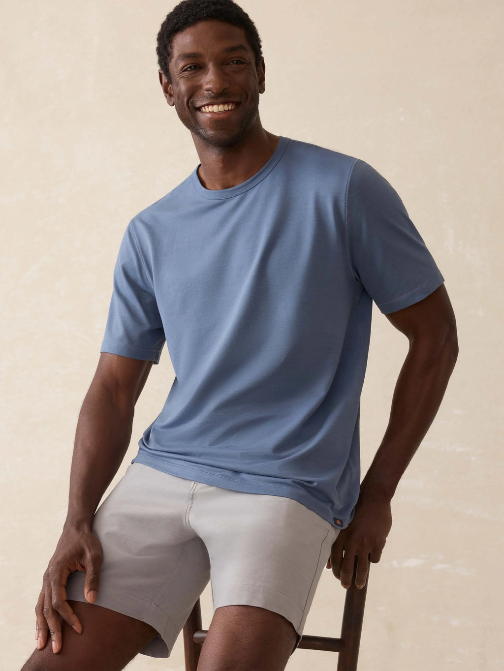 Short-Sleeve Shorelite UPF Tee - Breaker Blue