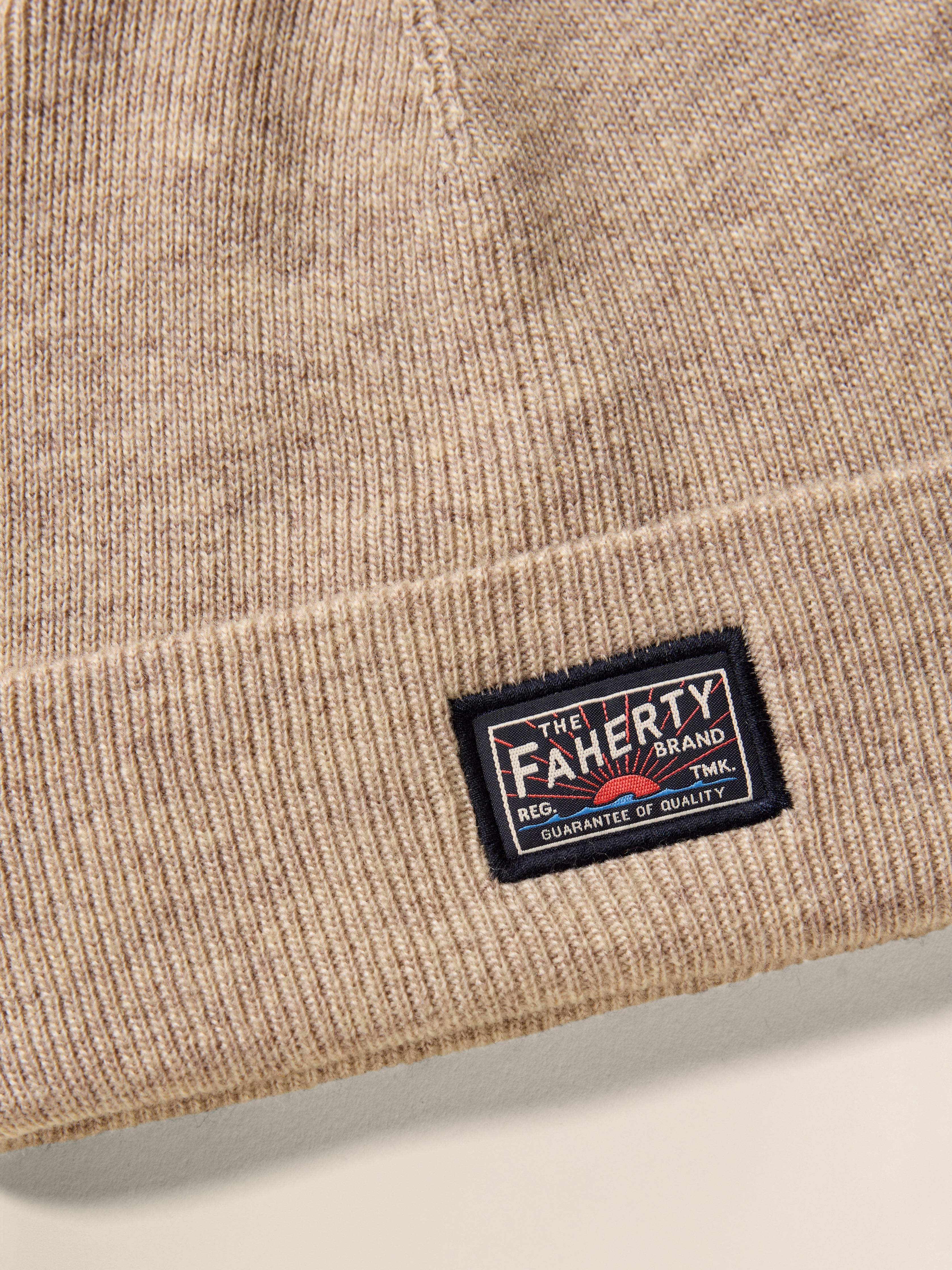 Logo Beanie - Oatmeal Heather