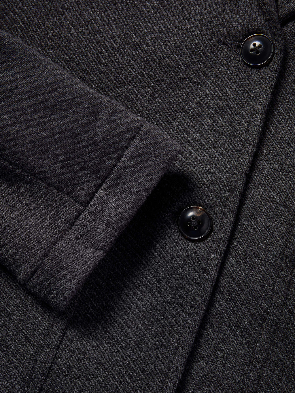 Inlet Knit Blazer - Black Sky Melange
