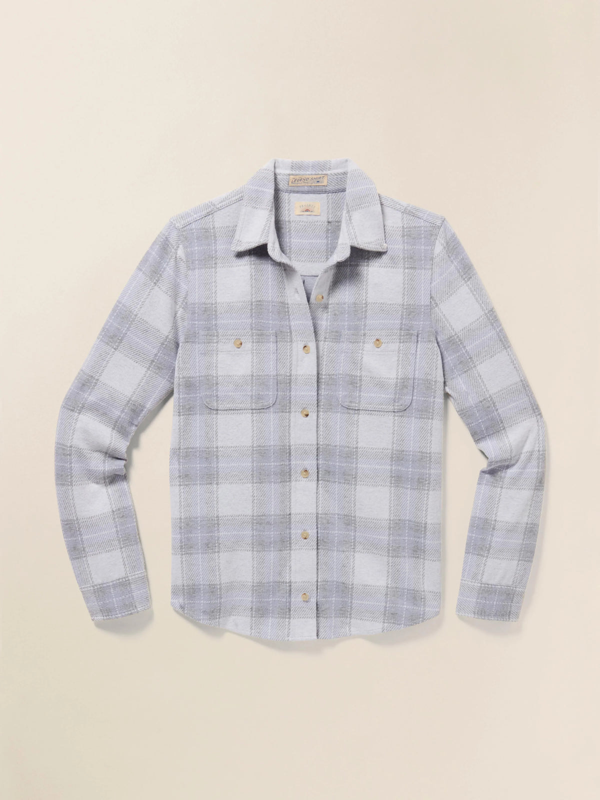 Legend™ Sweater Shirt - Blue Ravine Plaid