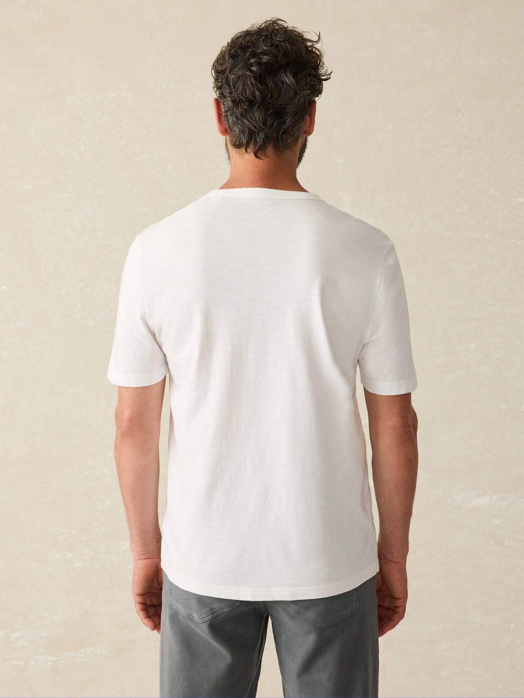 Sunwashed Pocket Tee - White
