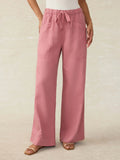 Topanga Drape Pant - Withered Rose