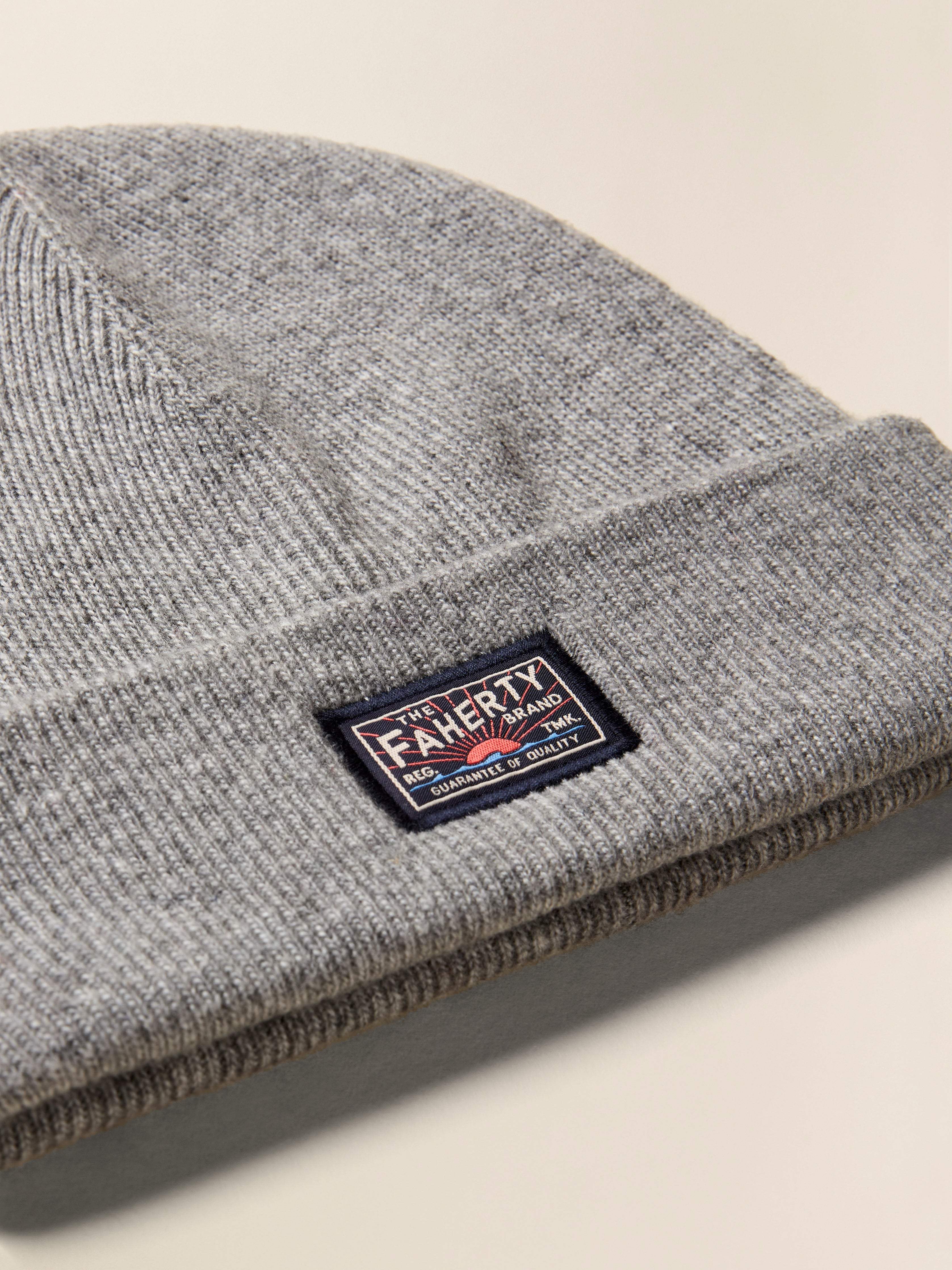 Logo Beanie - Grey Heather