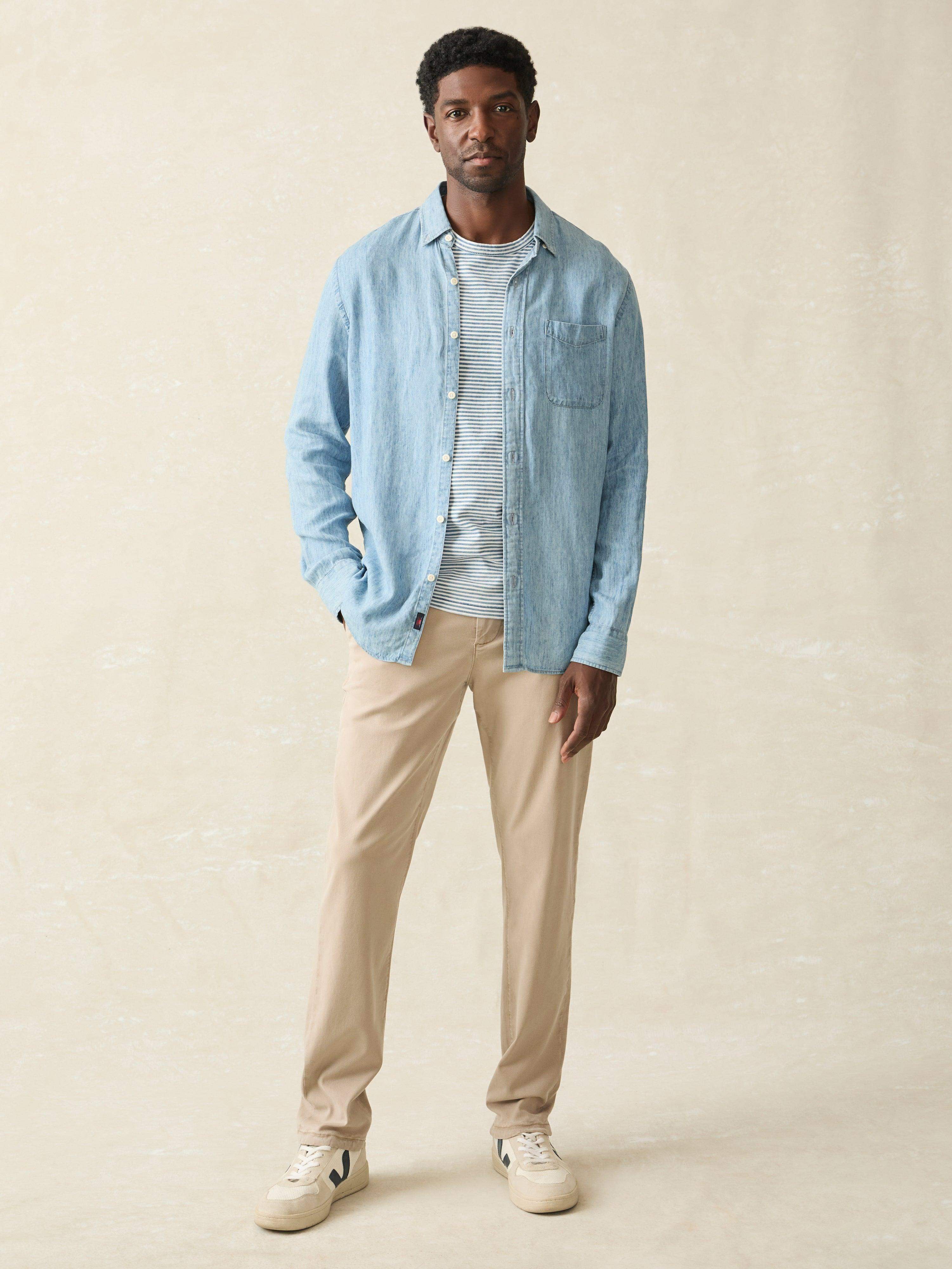 Tried & True Chambray Shirt (Tall) - Vintage Indigo