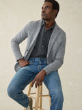 Inlet Knit Blazer (Short) - Medium Grey Melange