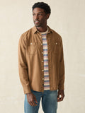 Tried & True Chambray Workshirt - Sahara Khaki