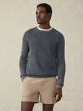 Sunwashed Crewneck Sweater - Faded Black