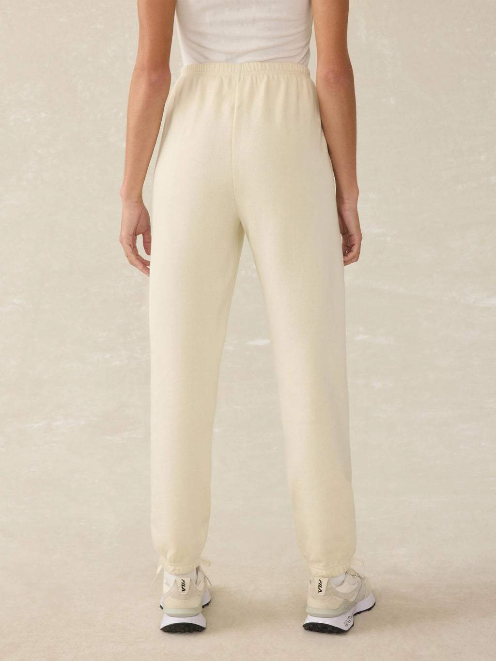 High Standard Fleece Sweatpant - Lemon Sorbet