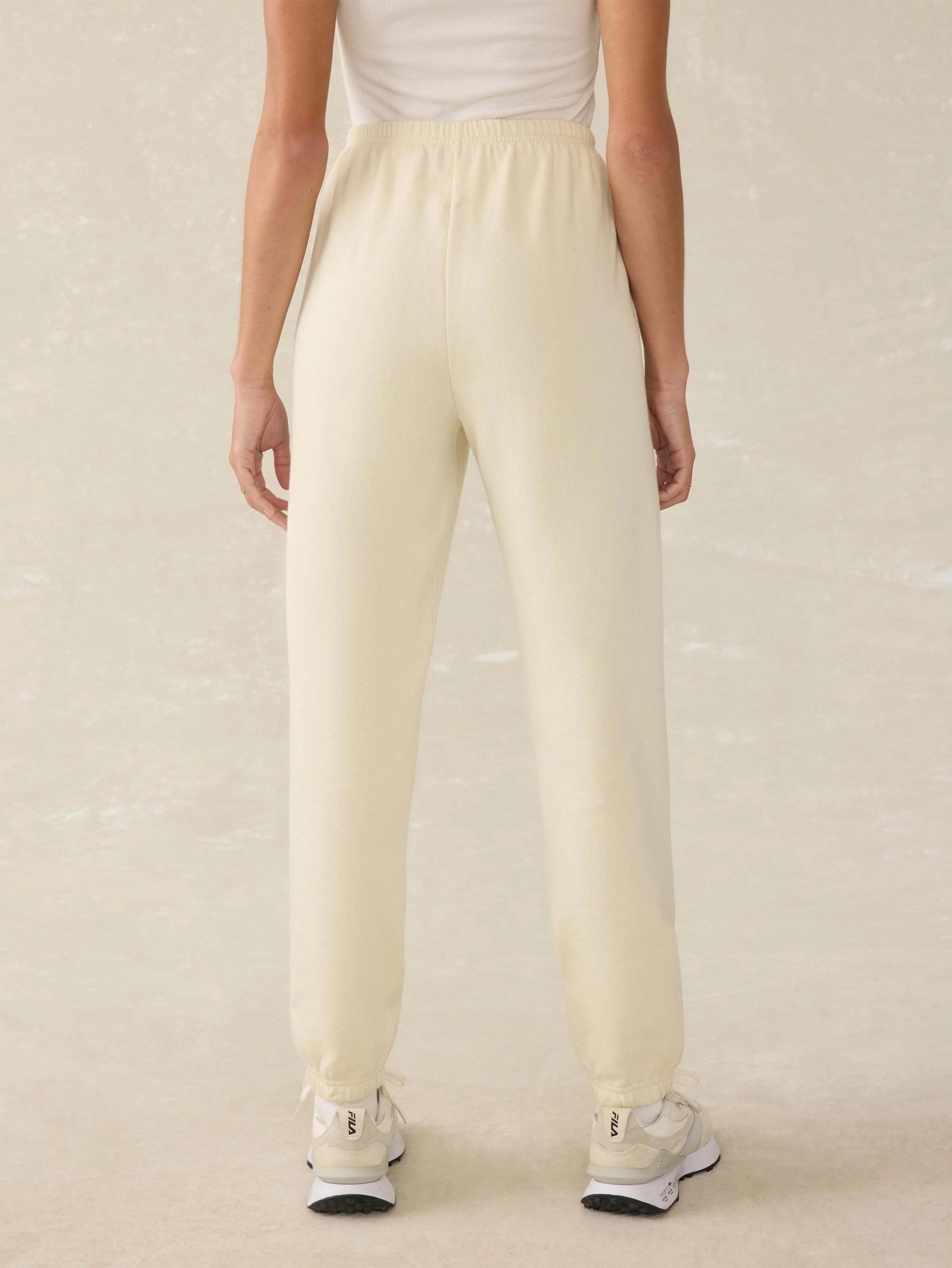 High Standard Fleece Sweatpant - Lemon Sorbet