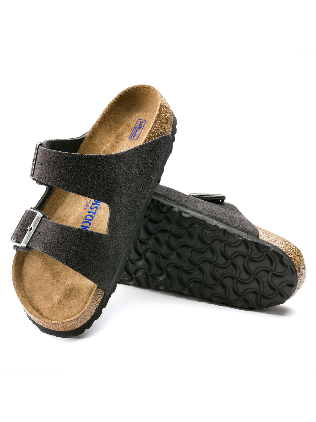 Women's Birkenstock Arizona Soft Footbed - Velvet Gray