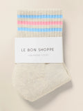 Le Bon Shoppe Girlfriend Sock - Bright Grey