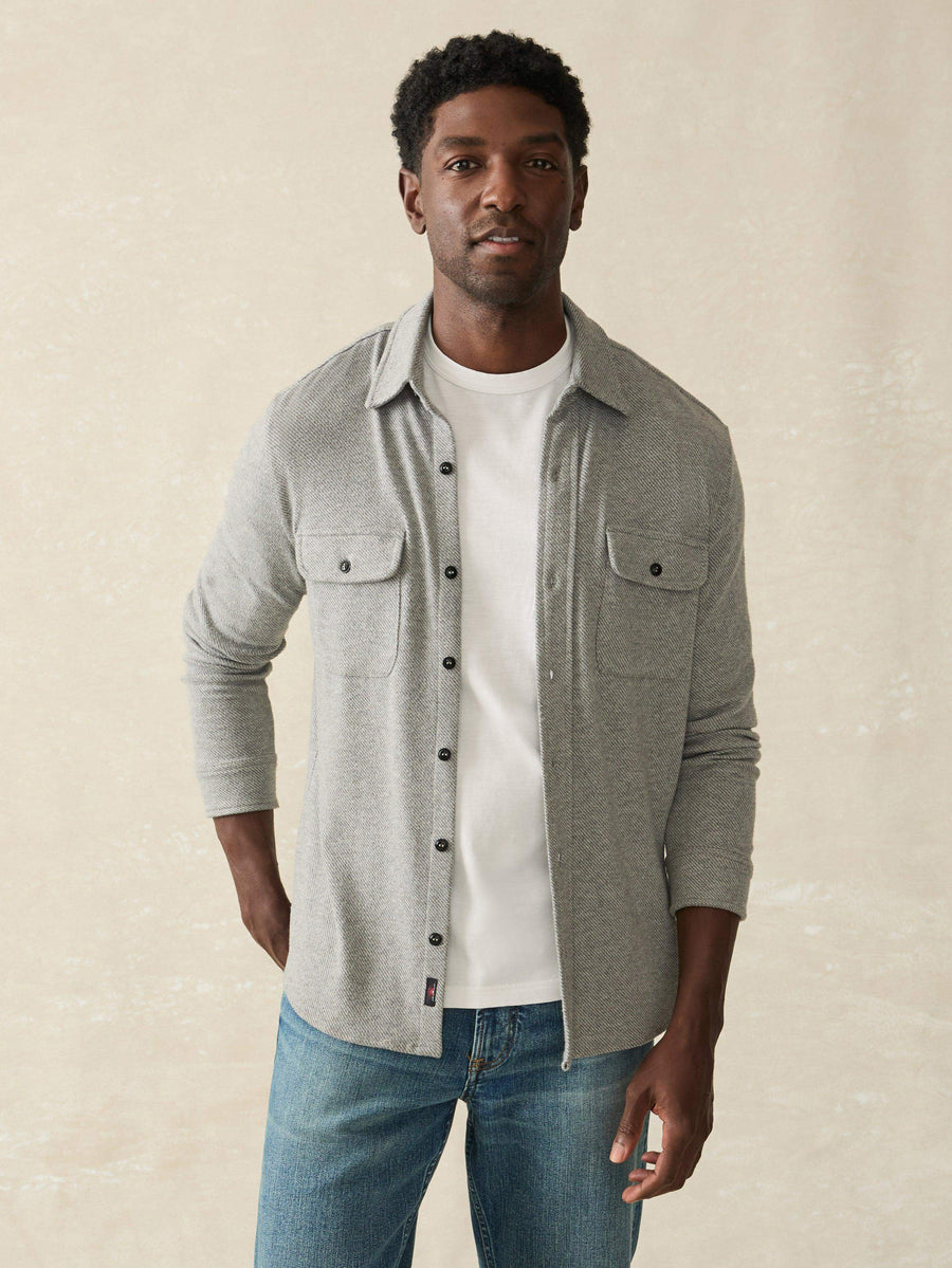 Legend™ Sweater Shirt - Fossil Grey Twill
