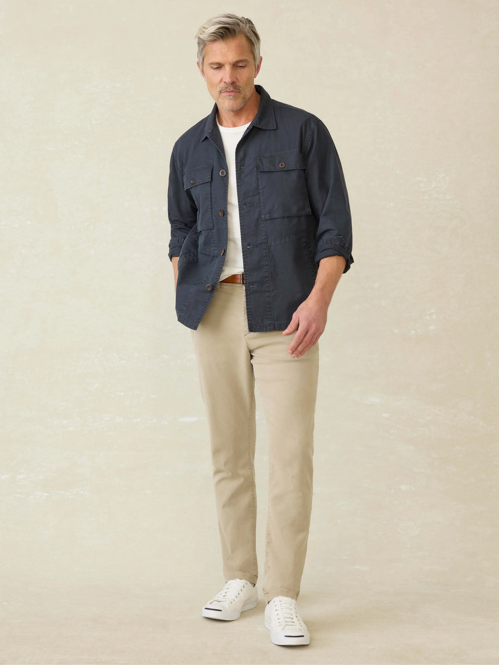 Commander Shirt Jacket - Washed Charcoal