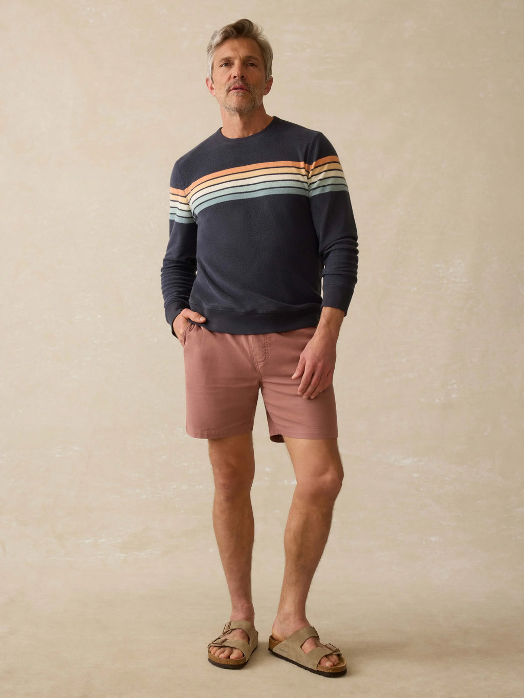 Essential Drawstring Short - Cedar Rose