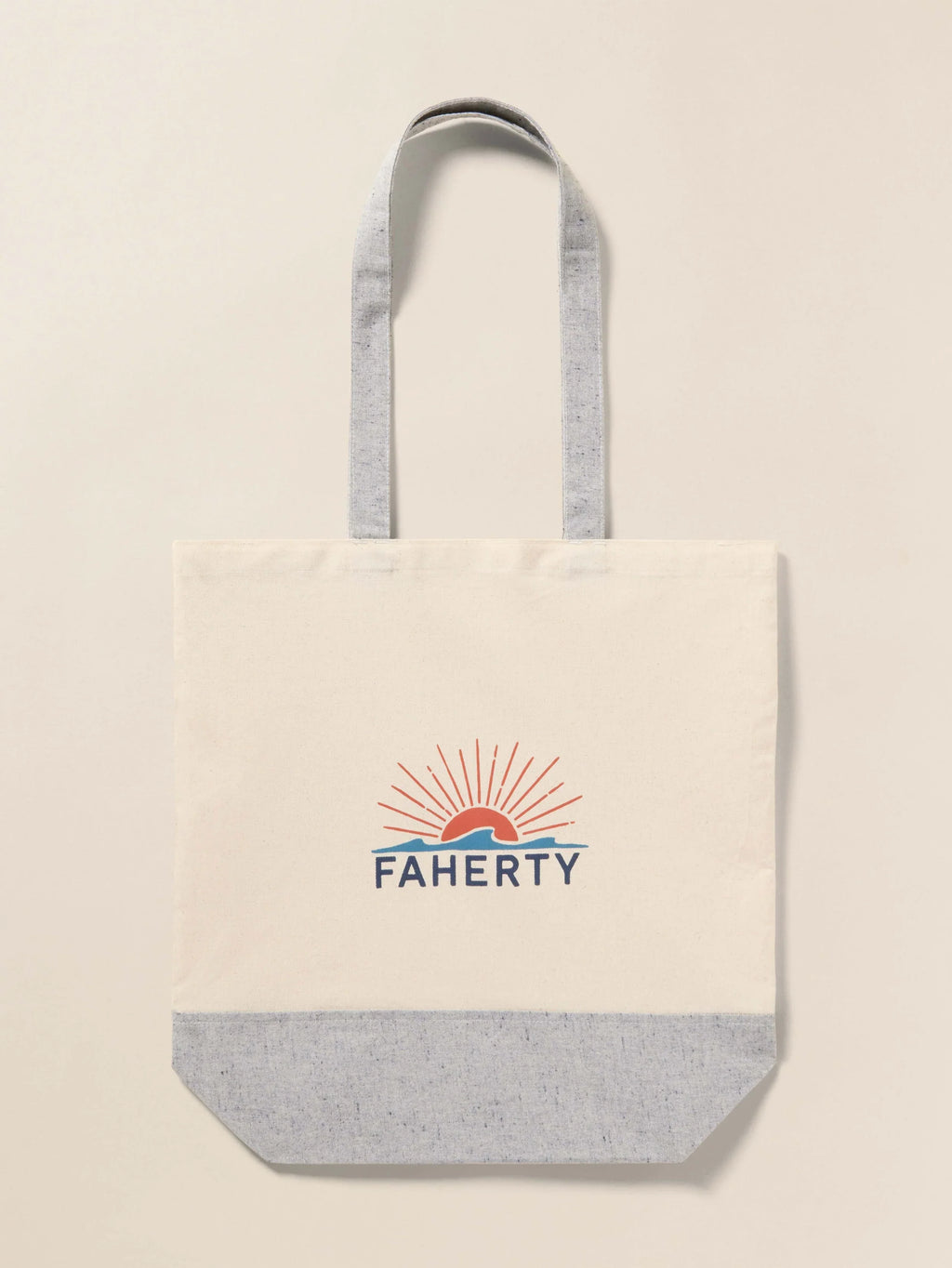 Canvas Logo Tote - Grey