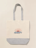 Canvas Logo Tote - Grey