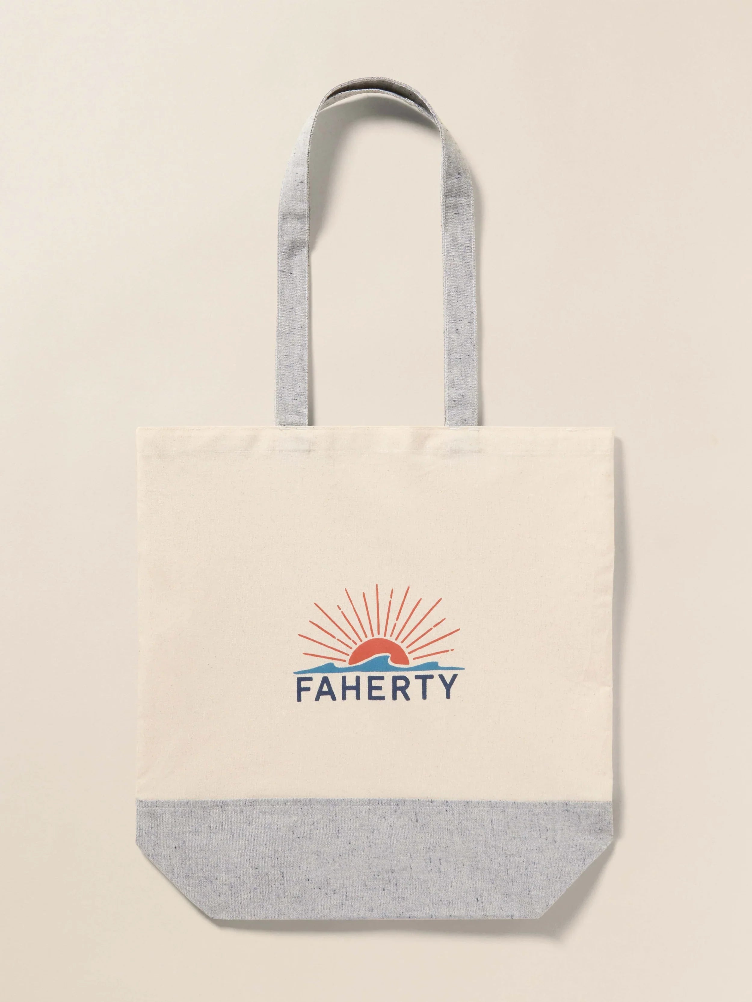 Canvas Logo Tote - Grey