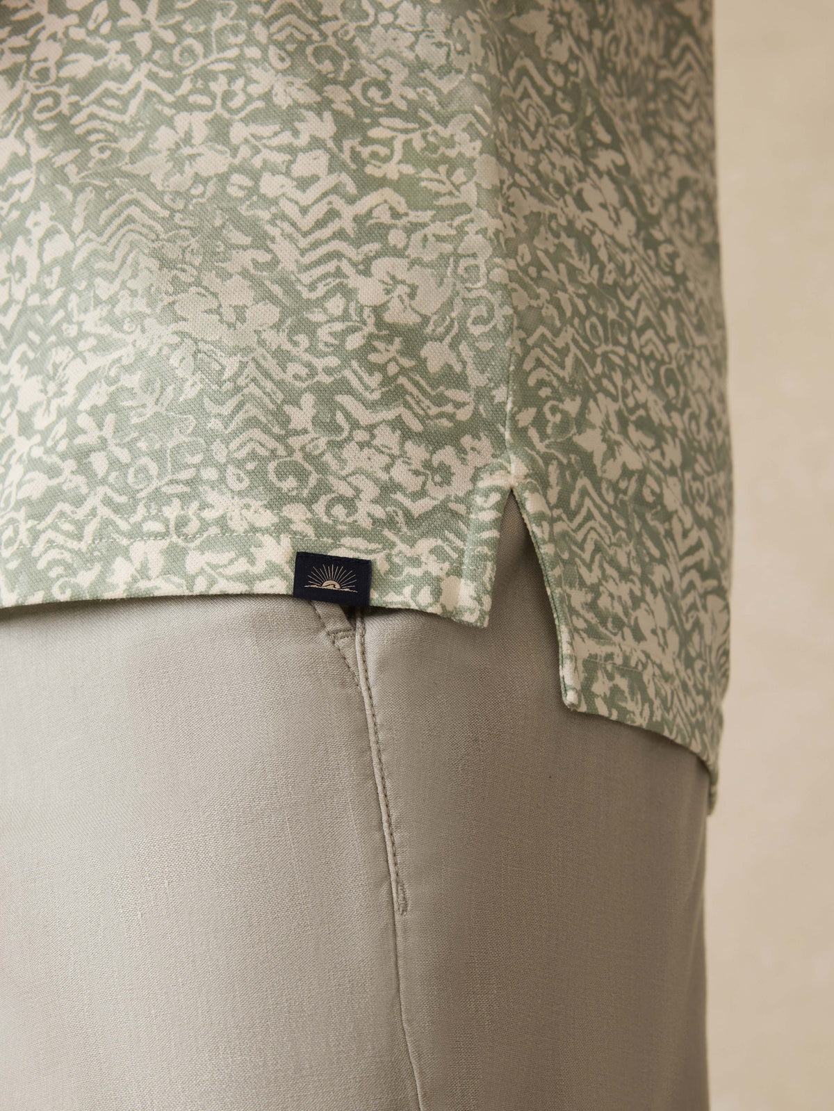 Short-Sleeve Movement™ Pique Polo - Dusty Sage Hilo