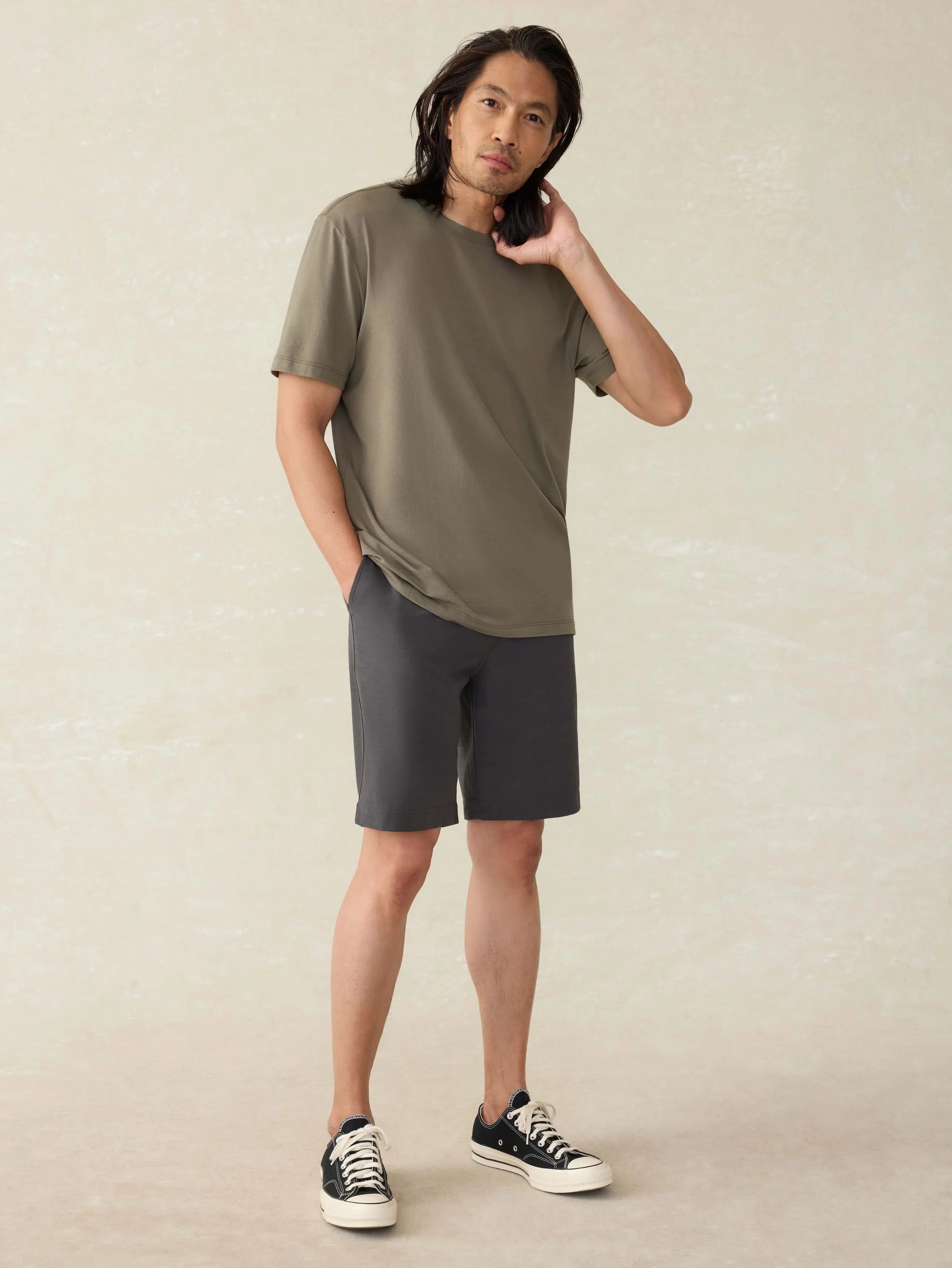 Short-Sleeve Movement™ Tshirt - Olive Pine Feeder