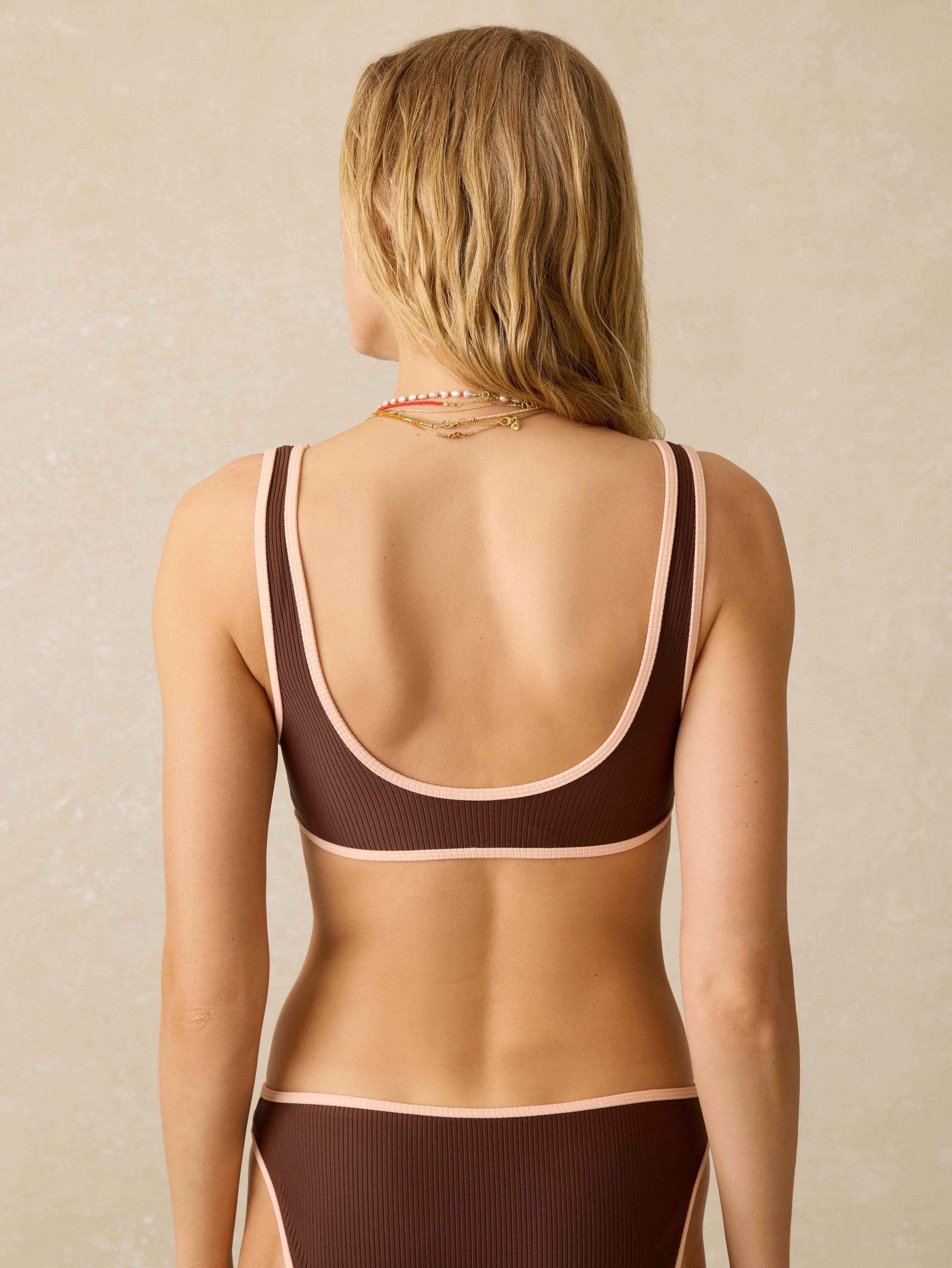 Shoreside Top - Cocoa