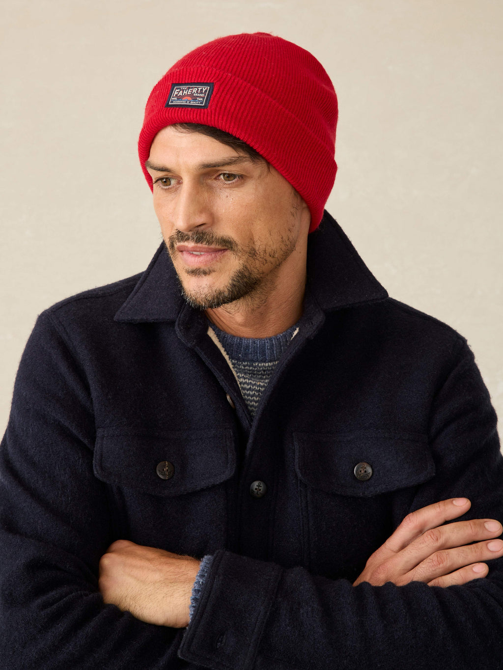 Logo Beanie - Red