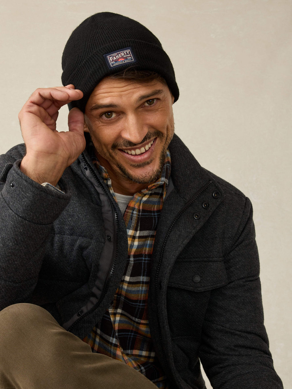Logo Beanie - Black