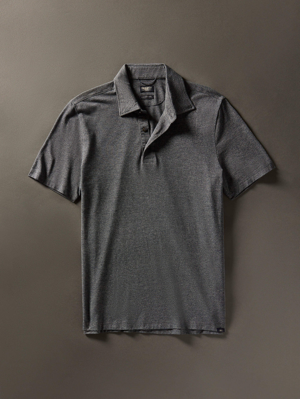 Movement™ Short-Sleeve Pique Polo Shirt - Dusty Iron Heather