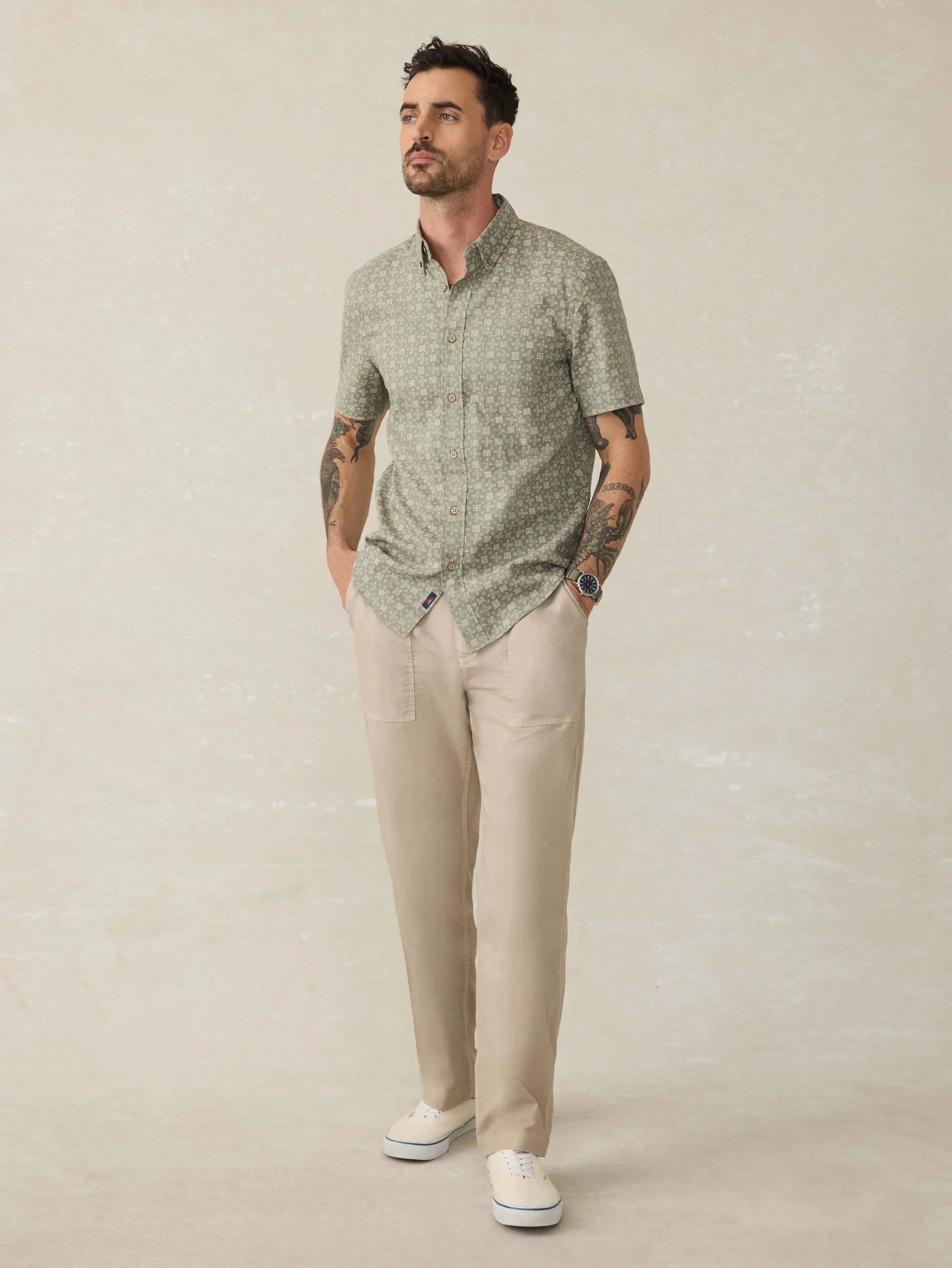 Dune Utility Pant - Sandy Dusk