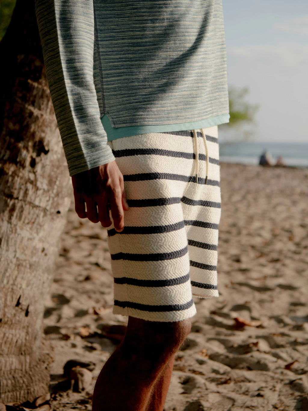 Whitewater Sweatshort - Boothbay Stripe