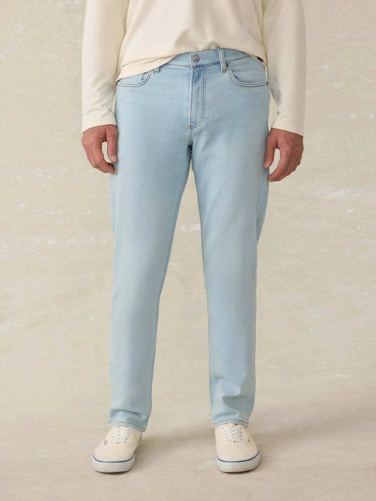 Stretch Terry Indigo 5 Pocket - Riverbend Wash