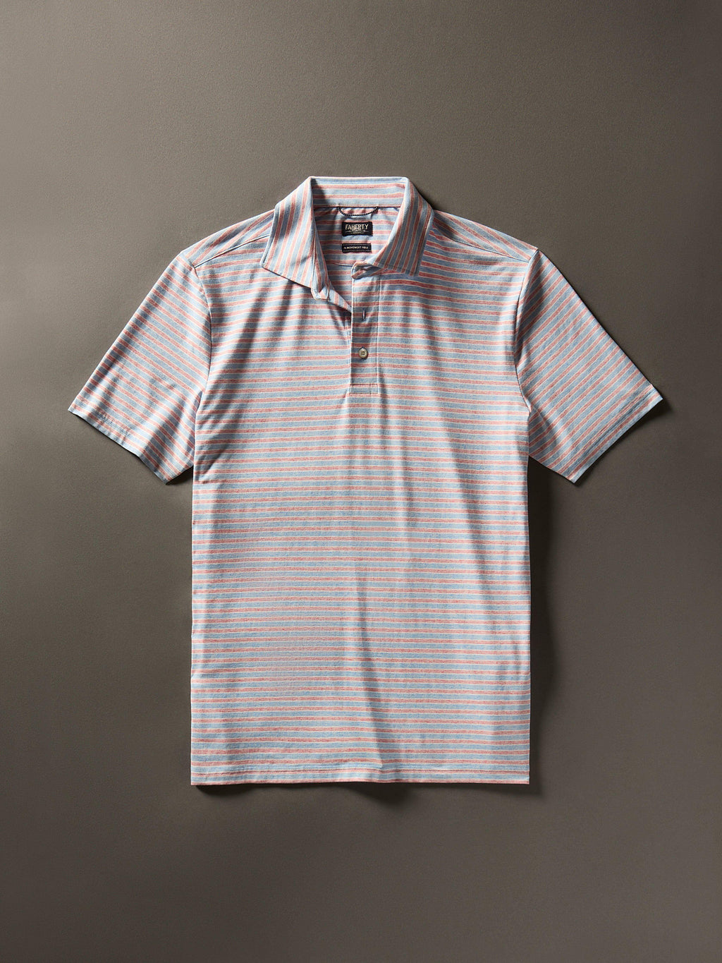 Short-Sleeve Movement™ Polo Shirt - Horizon Line Stripe