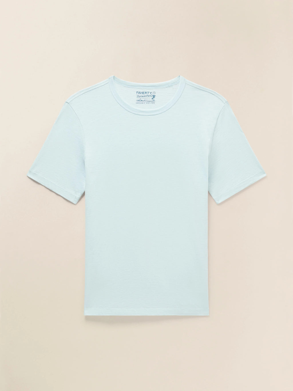 Sunwashed Regenerative Tee - Sky