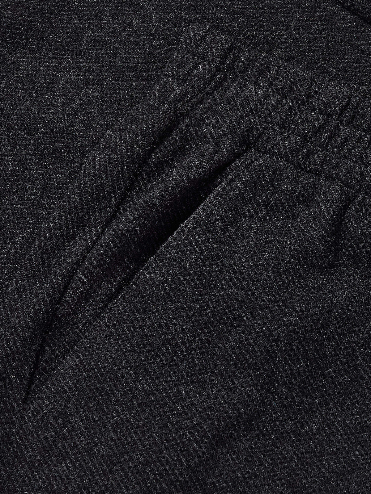 Legend™ Lounge Wide Leg Pant - Heathered Black Twill