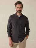 Sunwashed Knit Shirt - Washed Black