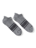 Surf Stripe Ankle Sock - Heather Grey
