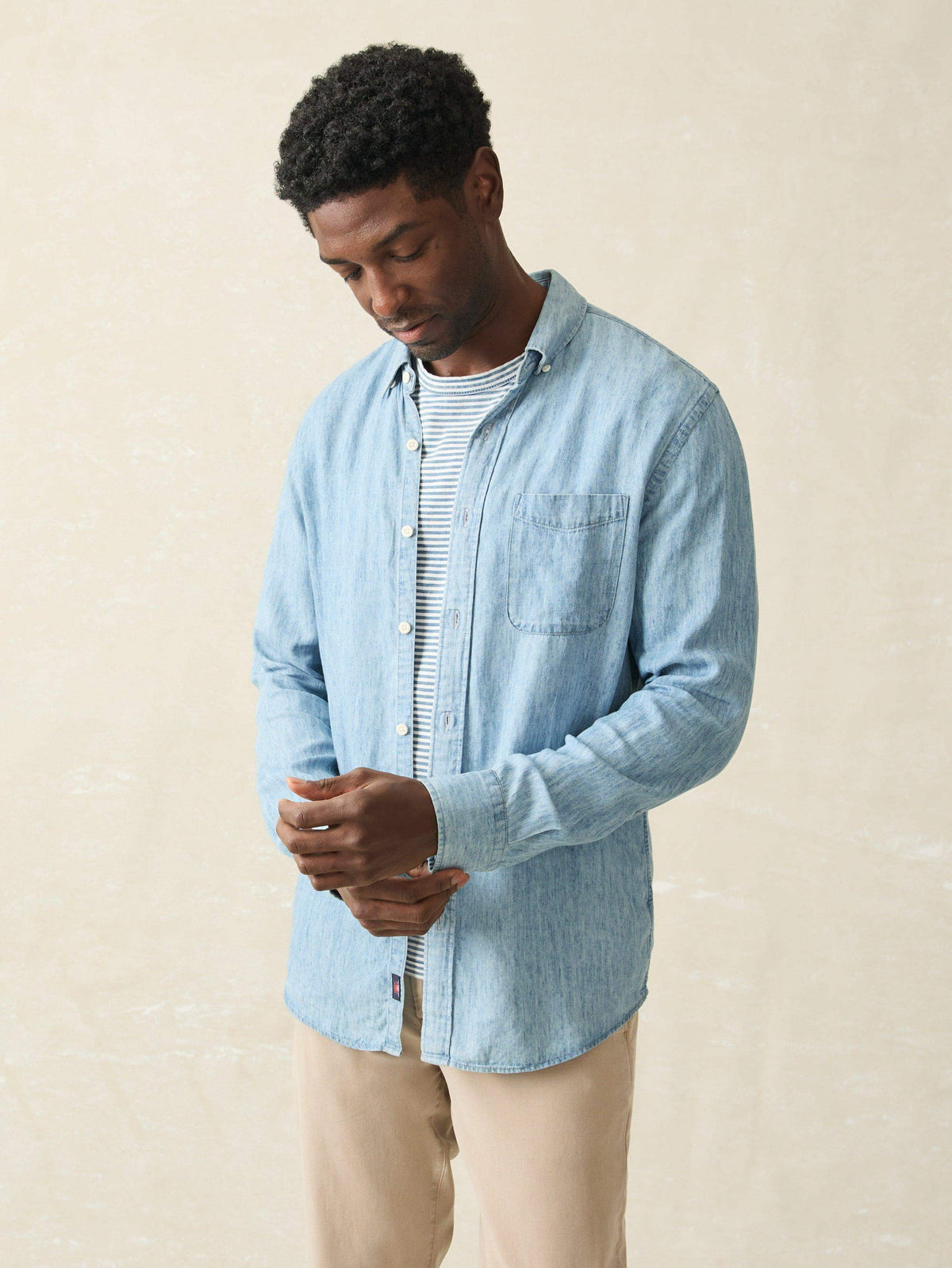 Tried & True Chambray Shirt (Tall) - Vintage Indigo