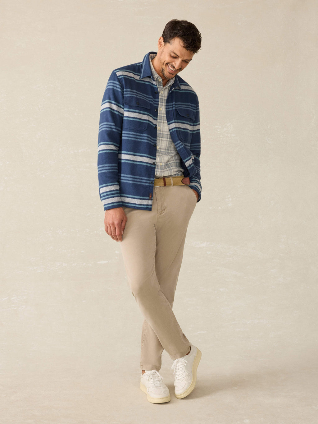Wavebreaker Shirt - Winter Summit Stripe