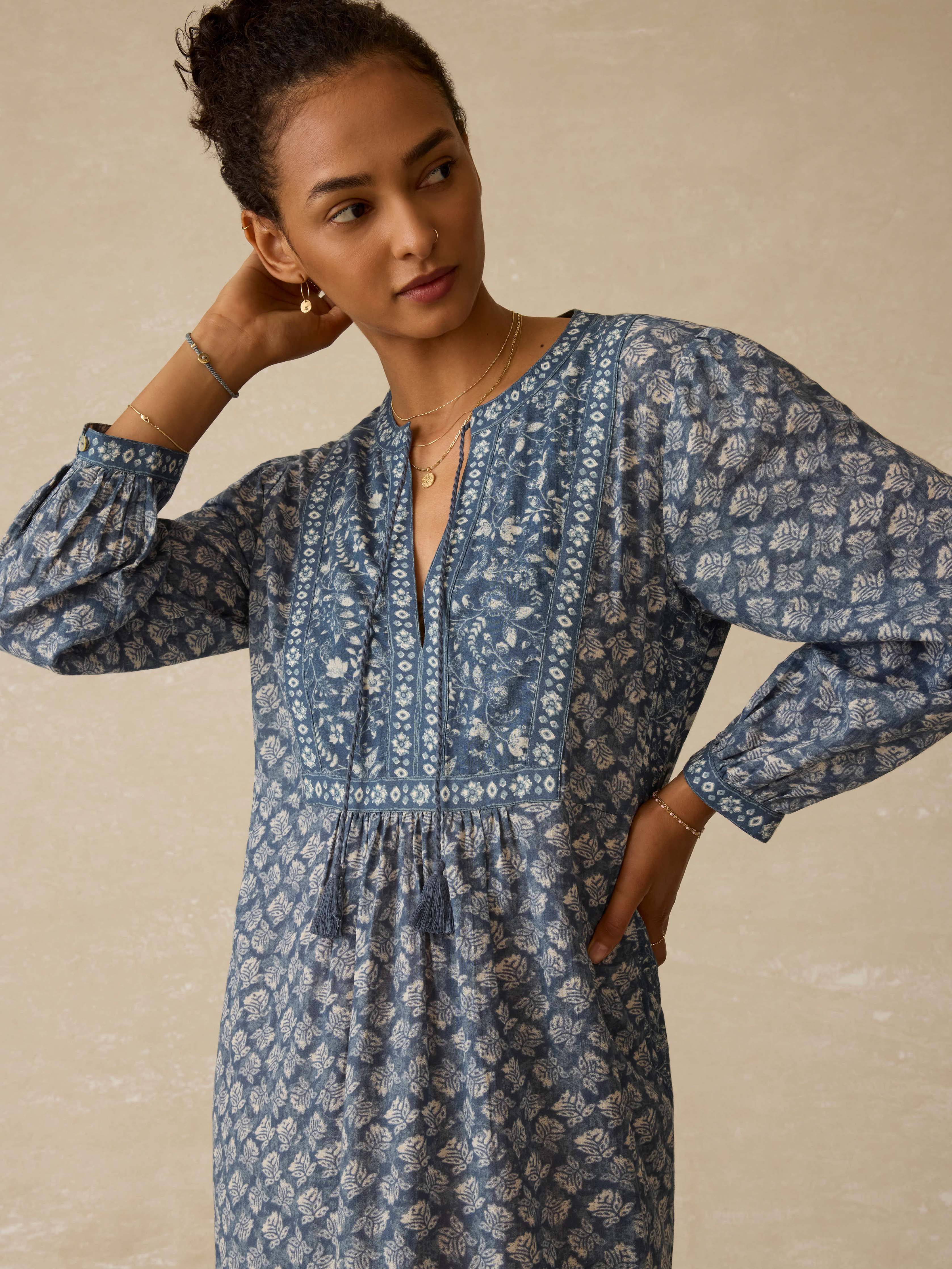 Sandy Cove Coverup - Oceanview Blossom